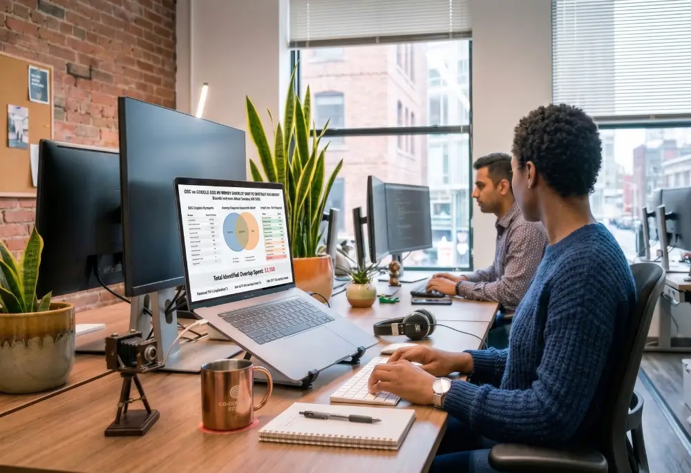 SEO analytics dashboard used for automated client reporting