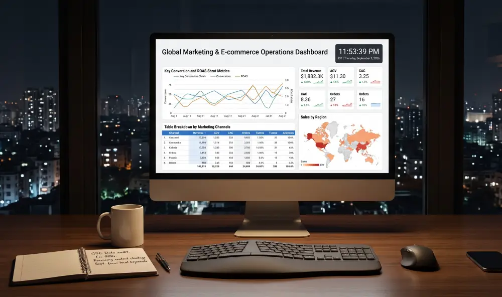 Agency Looker Studio dashboard maintenance and reporting workflow for multiple clients
